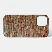 Oude gestructureerde bakstenen muur van Lal Killa iPhone Hoesje (Achterkant horizontaal)