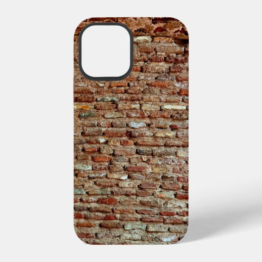 Oude gestructureerde bakstenen muur van Lal Killa iPhone Hoesje (Achterkant)
