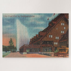 Oude getrouwe geelsteen Grote puzzel