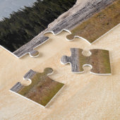 Oude getrouwe Geyser in Yellowstone National Park Legpuzzel (Zijkant)