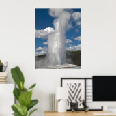 Oude getrouwe Geyser - Kunstafdrukken Poster (Thuiskantoor)