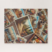 Oude Gevarieerde Ansichtkaarten Legpuzzel (Horizontaal)