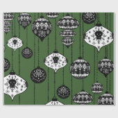 Oude, gevesdroogde schedelsierpapier cadeaupapier (Vlak)