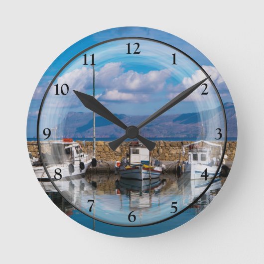 Oude Geviste havenhaven Ronde Klok (Voorkant)