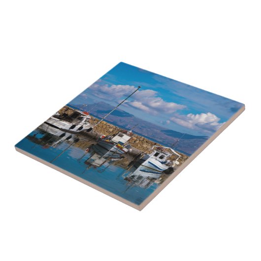 Oude Geviste havenhaven Tegeltje (Zijkant)