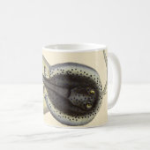 Oude Gevlekte Stingrays, Mariene Oceaan Dieren Koffiemok (Voorkant rechts)