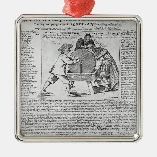 Oude Gezegden en voorspellingen Metalen Ornament (Voorkant)