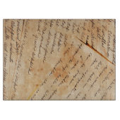 Oude gezinshereniging snijplank (Voorkant)