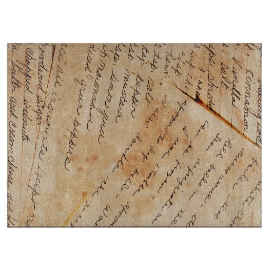 Oude gezinshereniging snijplank (Voorkant)