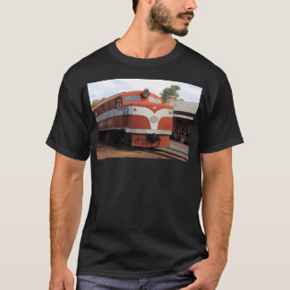 Oude Ghan-locomotief Alice Springs Australië T-shirt