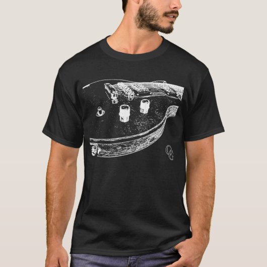 Oude Ghost Guitars T-shirt (Voorkant)