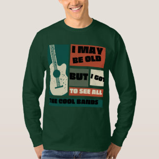 oude gitaar t-shirt