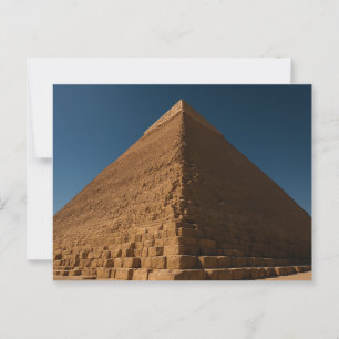 Oude Gizeh Piramide Majestic Wonder Briefkaart