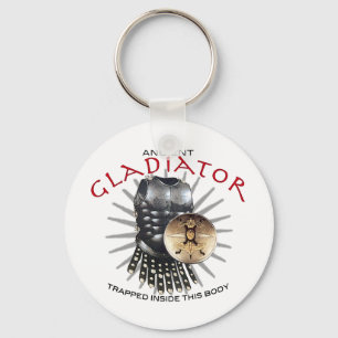 Oude gladiator sleutelhanger