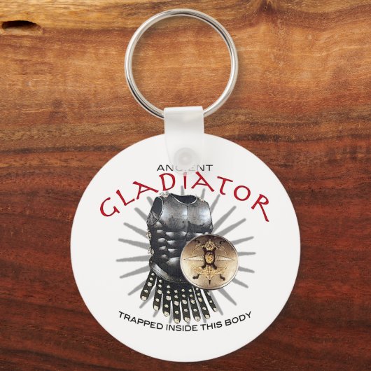 Oude gladiator sleutelhanger (Voorkant)