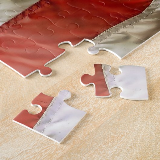 Oude glasstrips en stripes legpuzzel (Zijkant)