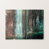 Oude glazen flessen legpuzzel (Horizontaal)