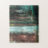 Oude glazen flessen legpuzzel (Verticaal)