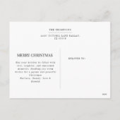 Oude Gloeilampen Kerst Foto Ondoorzichtig Waas Eff Feestdagenkaart (Achterkant)