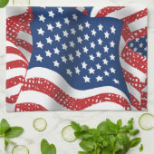 Oude Glorie Alle Amerikaans - Vlag van de VS - Vie Theedoek (Gevouwen)