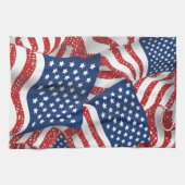 Oude Glorie Alle Amerikaans - Vlag van de VS - Vie Theedoek (Horizontaal)