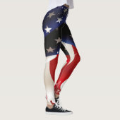 Oude glorie, Amerikaanse vlag, Amerika, patriottis Leggings (Rechts)