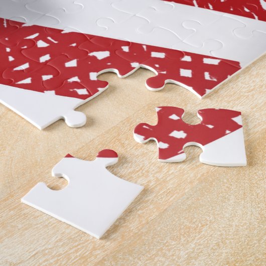 Oude Glorie Amerikaanse vlag puzzel Legpuzzel (Zijkant)