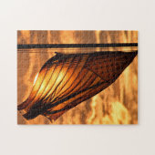 Oude glorie in de Sunset - 11x14 - 252 pcs. Puzzel Legpuzzel (Horizontaal)