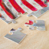 Oude glorie of de sterren en Stripes Amerikaanse v Legpuzzel (Zijkant)