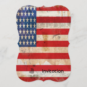 Oude glorie Sterren Stripes verdrietig Amerikaanse Kaart