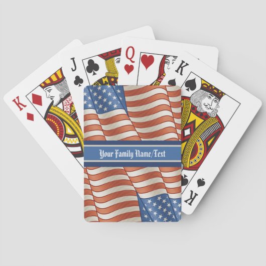 Oude Glorie Vlag - Pokerkaarten (Achterkant)
