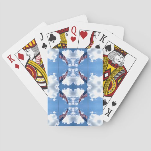 Oude glory-afspeelkaarten pokerkaarten (Achterkant)