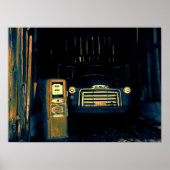 Oude GMC Farming Truck Poster (Voorkant)