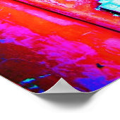 Oude GMC Farming Truck Poster (Hoek)