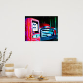 Oude GMC Farming Truck Poster (Keuken)