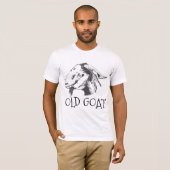 OUDE GOAT T-SHIRTS (OVER DE HILL - MANNEN) (Voorkant volledig)