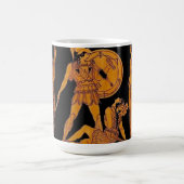 Oude God en godin Frieze - Griekenland Koffiemok (Center)