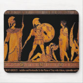 Oude God en godin Frieze - Griekenland Muismat (Voorkant)