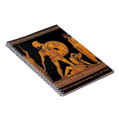 Oude God en godin Frieze - Griekenland Notitieboek (Rechterzijde)