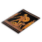 Oude God en godin Frieze - Griekenland Notitieboek (Linkerzijde)