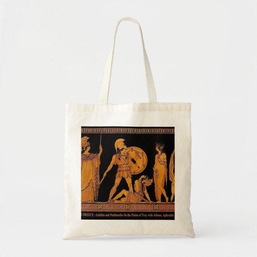 Oude God en godin Frieze - Griekenland Tote Bag (Voorkant)