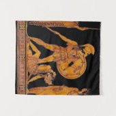 Oude God en godin Frieze - Griekenland Wandkleed (Voorkant (horizontaal))