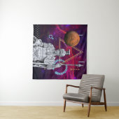 Oude goden en planten: Mars (gr. Ares) Wandkleed (In Situ (horizontaal))