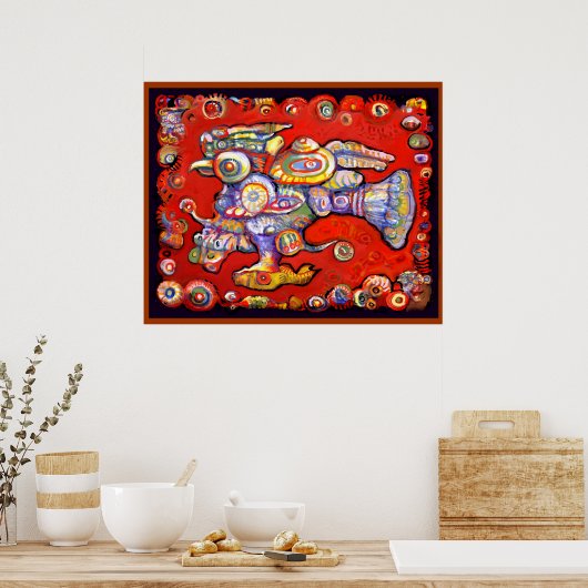 **Oude Goden III** Poster (Keuken)