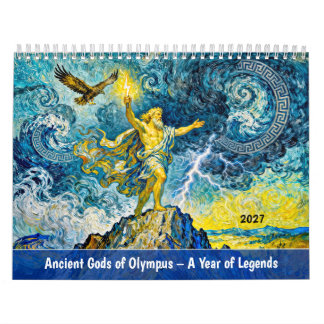Oude Goden van Olympus - Een Jaar van Legenden Kalender