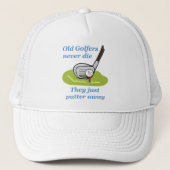 Oude Golfers Trucker Pet (Voorkant)