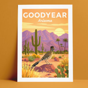 Oude Goodyear Arizona Briefkaart