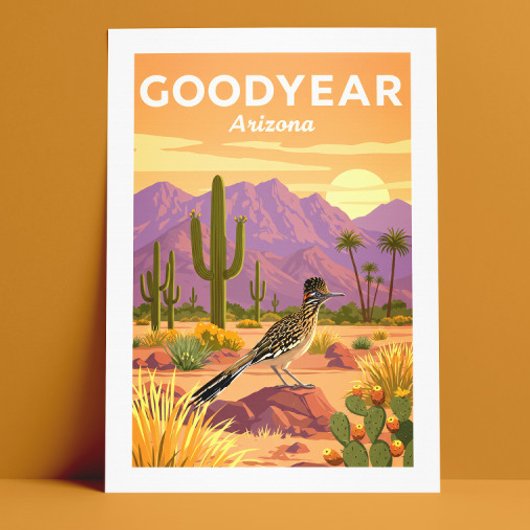 Oude Goodyear Arizona Briefkaart