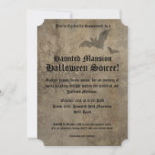 Oude Goth Halloween-feest Kaart (Voorkant)