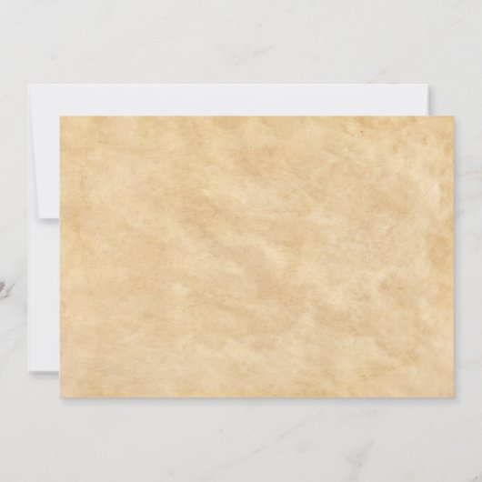 Oude gotiek  kaart (Achterkant)